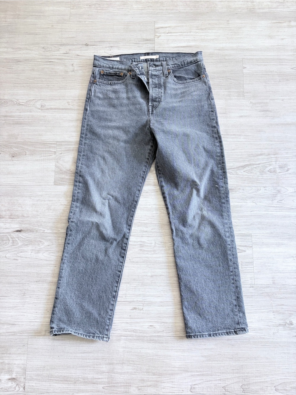 Levi's Women's Boot Cut Jeans in Gray Wash